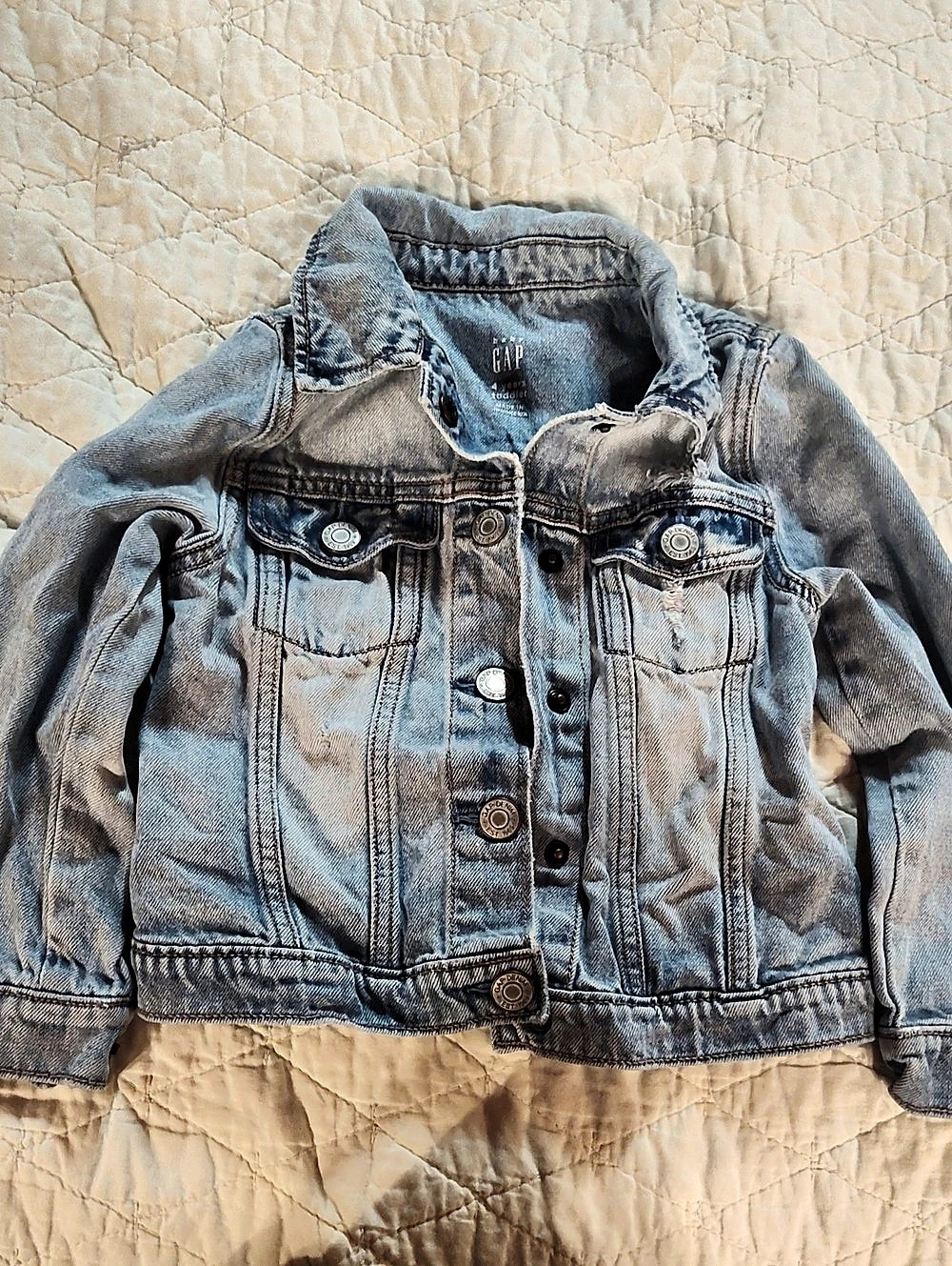Gap Baby Gap Denim Jean Jacket Kids Blue Denim Jean Jacket